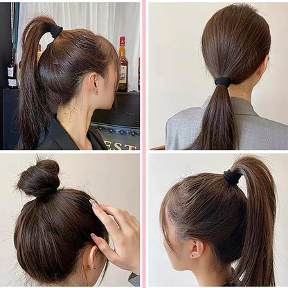 XXFBJNMD 20 Pcs Seamless Rubber Bands High Elasticity Soft Hair Bands HS