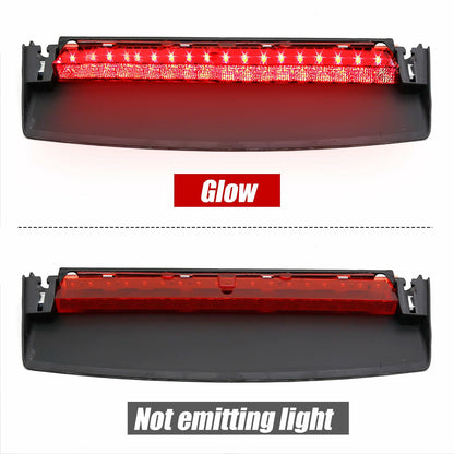 EATAKWARD 8K5945097 Tail High Mount Brake Stop Light Black Red Housing