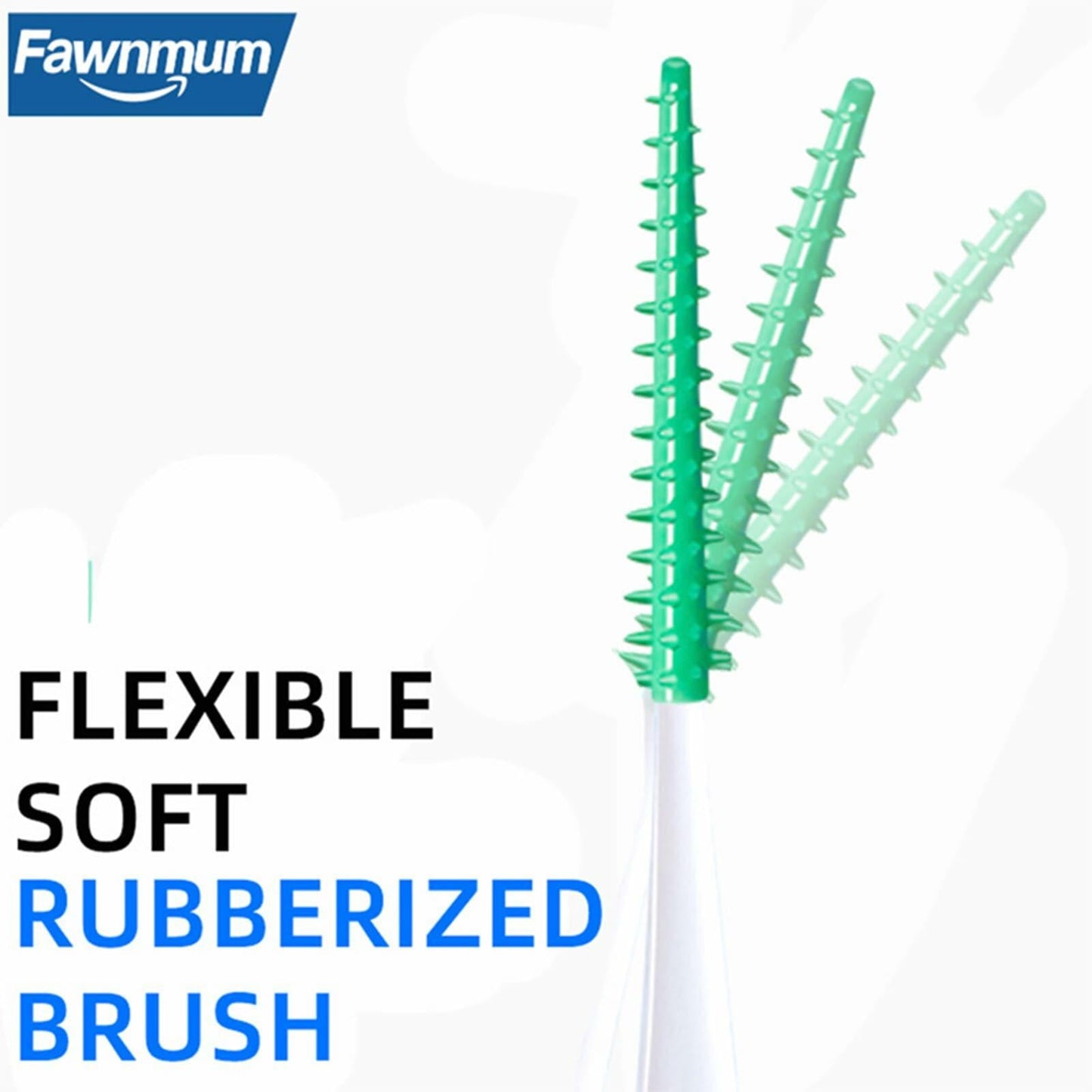 Fawnmum Soft-Picks Advanced Dental Picks 300 Count with Travel Case