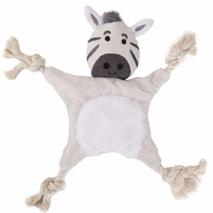 Their World Durable Interactive Dog Rope Toy Zebra Koala Bear