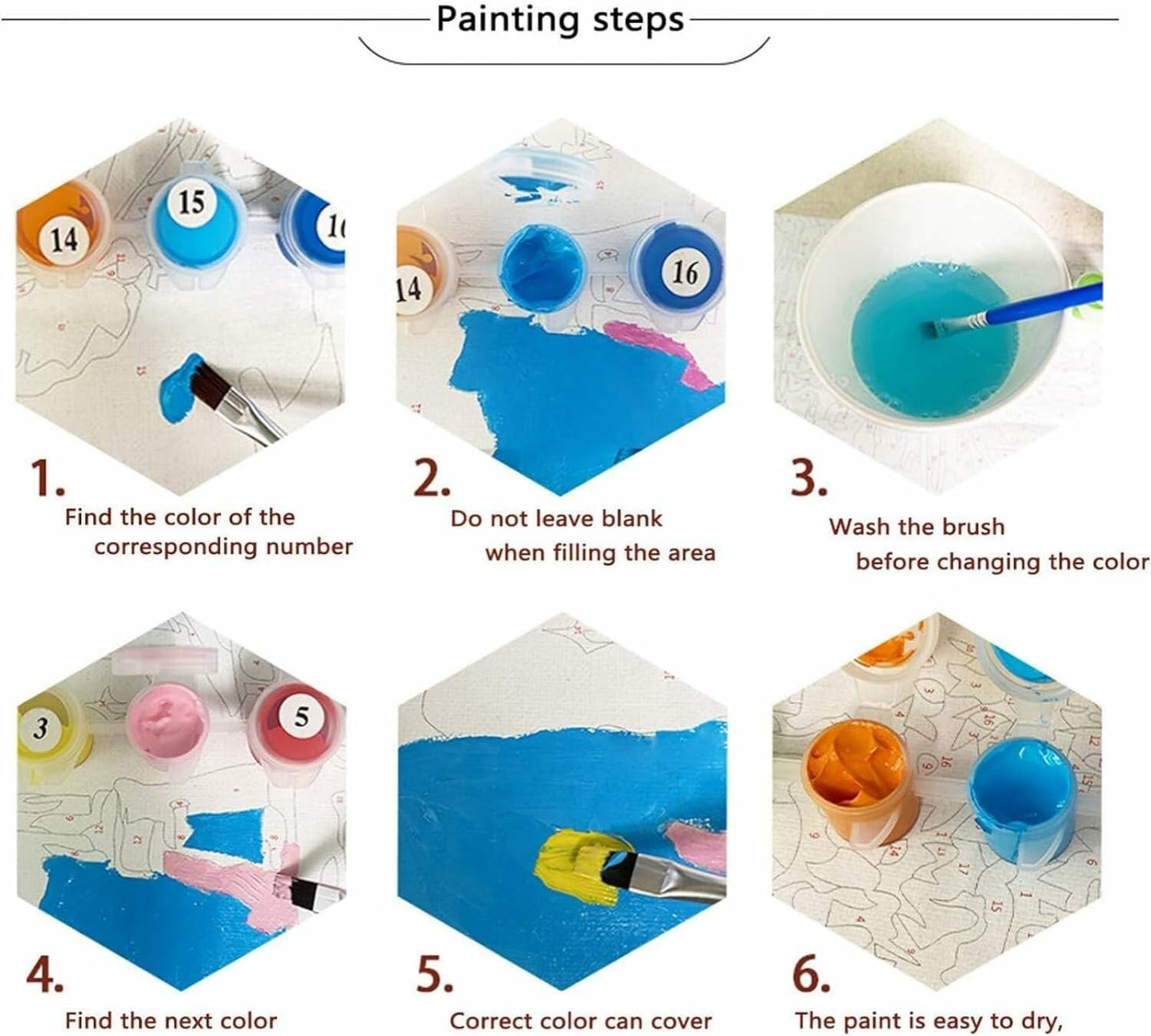 Breakfast Flatlay Paint by Numbers Kit for Adults 16x20in Without Frame