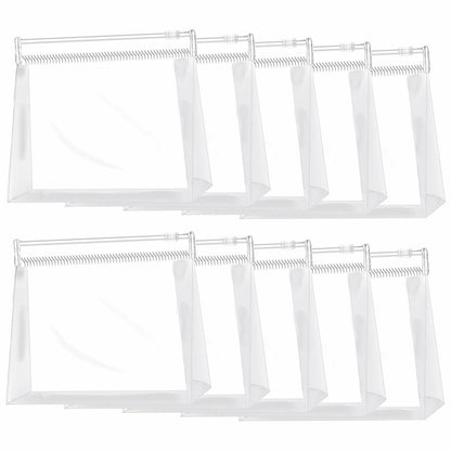PIYIENR Clear Makeup Bag Set 5 Pcs Large PVC Waterproof Transparent Organizer