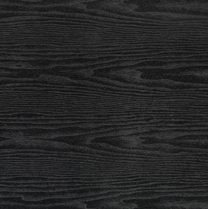 LOVADA Peel and Stick Black Wood Wallpaper 17.5x100 Inch Self Adhesive