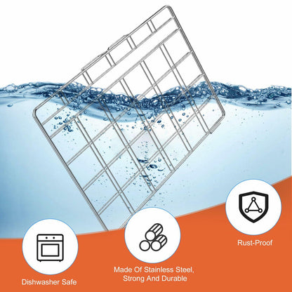 Dishwasher Basket for Silicone Baking Mats, Lids, Hot Pads & More Storage