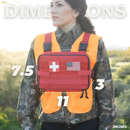 Boundless Performance Molle EMT Medical Bag Utility Pockets EDC IFAK