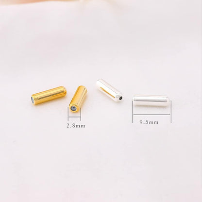 ccHuDE 50 Pcs Metal Brooch Pin Backings Safety Pin End Caps Gold