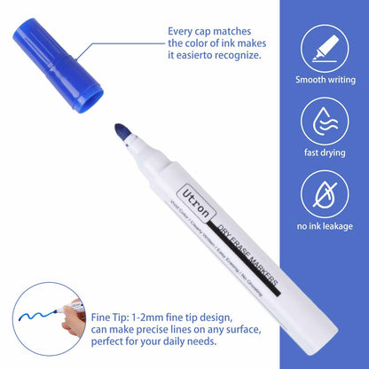 Utron Dry Erase Markers 22 Pack 4 Colors Whiteboard Markers School Office