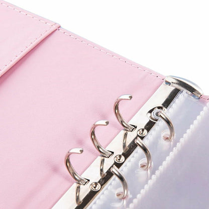 100 Envelope Challenge Binder 5-in-1 Budget Planner Shining Silver