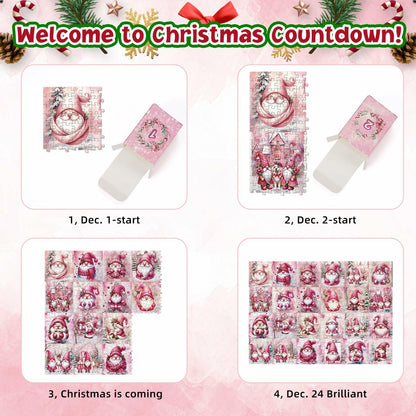 3D Quilling Animal Advent Calendar, 1008 Pieces, 24-Day Countdown