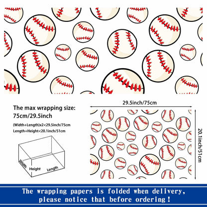 Mother's Day Floral Wrapping Paper 12 Sheets 20x29.5 Inches