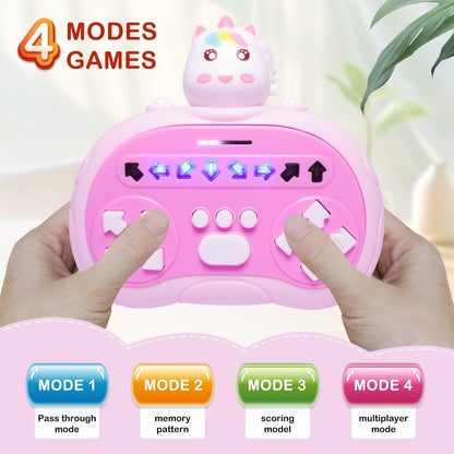 Hand-Held Rhythm Master Dance Machine Educational Toy for Kids 3-12 Pony