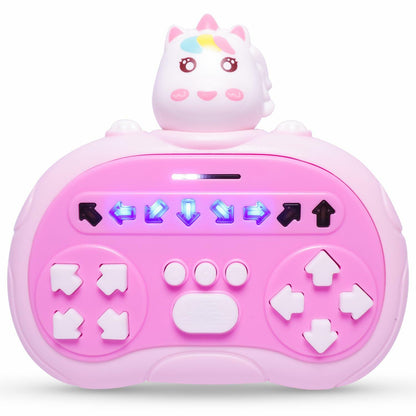 Hand-Held Rhythm Master Dance Machine Educational Toy for Kids 3-12 Pony