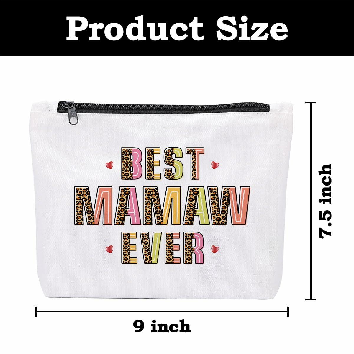 KongMoTree Mamaw Makeup Bag Travel Organizer 9x7x2 inch Cosmetic Bag