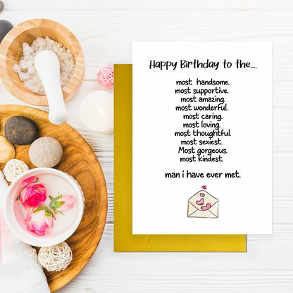 Funny Rude Birthday Card for Women Men Dad Mom Uncle Auntie 40-70th