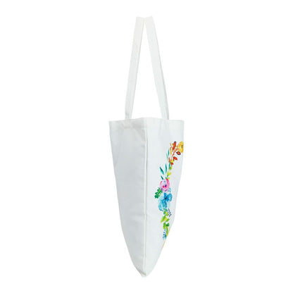 Okuna Outpost Canvas Tote Bags Set of 2 Monogram F Floral 29in
