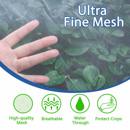 Daksha Ultra Fine White Garden Netting 2.4x3m 7.8x9.8ft Mosquito Plant Cover
