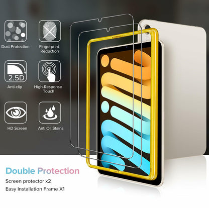 ivoler 2 Pack Tempered Glass Screen Protector for iPad Pro 11 Inch 5th Gen 2024