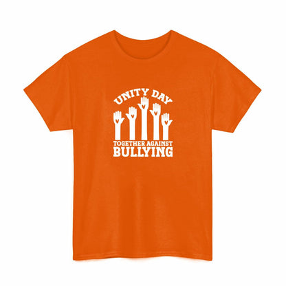 Youth Unity Day Shirt Heart Rainbow Be Kind Anti-Bullying Tee Size 12