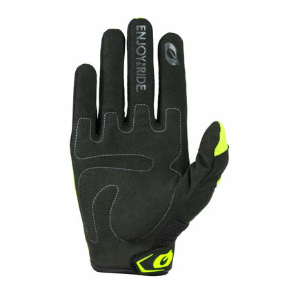 O'NEAL Element Boys Racewear Gloves Black Neon Size 5