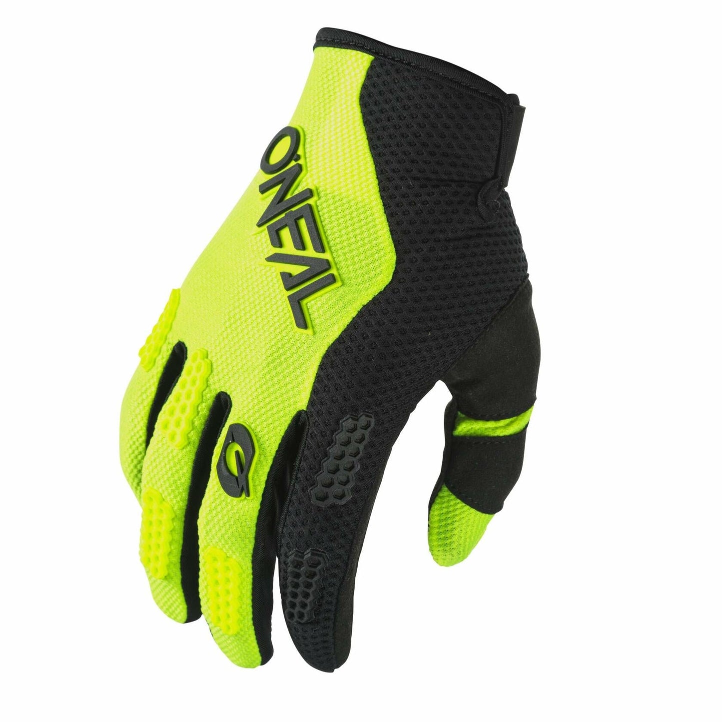 O'NEAL Element Boys Racewear Gloves Black Neon Size 5