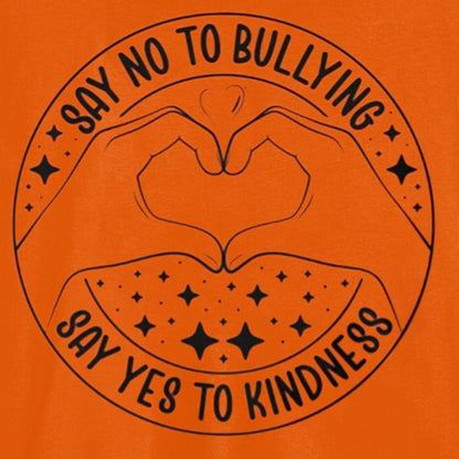 Unity Day Youth Heart Be Kind Shirt, Orange- Size 5T