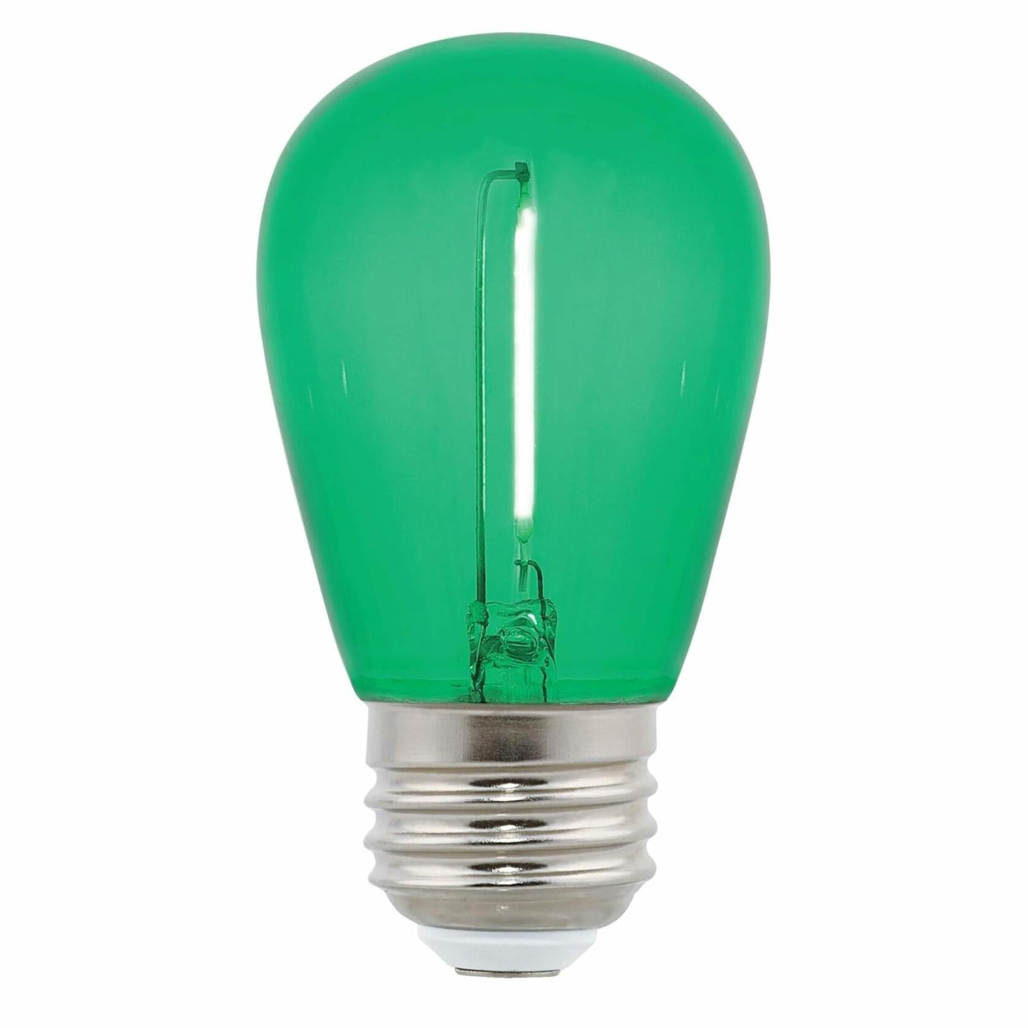 Westinghouse 2W S14 Green Filament LED Light Bulb Medium Base