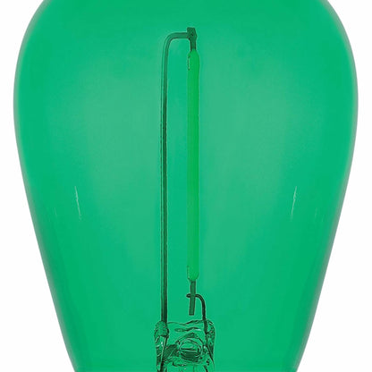 Westinghouse 2W S14 Green Filament LED Light Bulb Medium Base