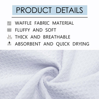 OFJE Boho Abstract Floral Kitchen Towels Set of 2 16x24 Bathroom Decor