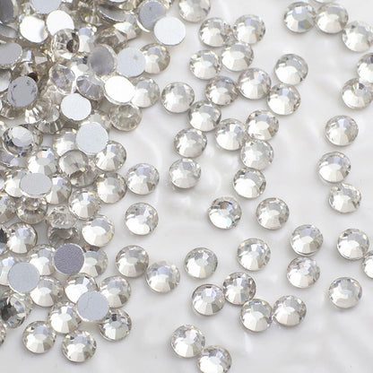 1440 Pcs Flatback Crystal Rhinestones 4.6-4.8mm Glitter Nail Craft Bling