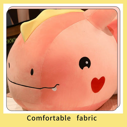 Axolotl Plush Toy Soft Stuffed Animal Dinosaur Pillow Green 47 inch
