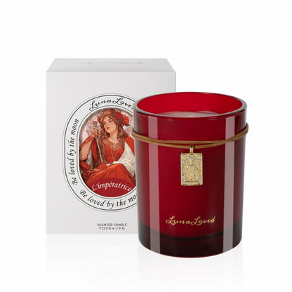 LunaLoved Tarot The Empress Rose Oud Soy Candle 230g Mood-Boosting