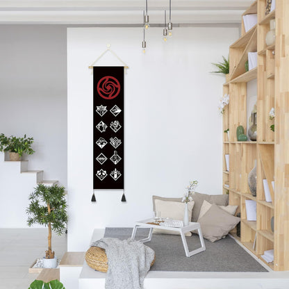 DigiTizerArt Jujutsu Kaisen Anime Wall Art Tapestry 13x56in Decor
