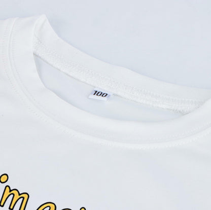 Promoted to Big Sister Baby Girl Tee Colorful Letters Pink Size 3-4 Years