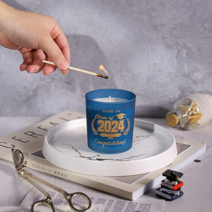 ROMIIE ZOI Graduation Celebration Sandalwood Soy Wax Candle 6oz