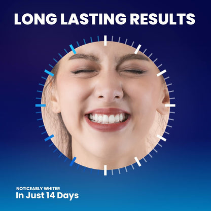 Care Enamel Whitening Strips Teeth Whitener Kit Mint 28 Strips