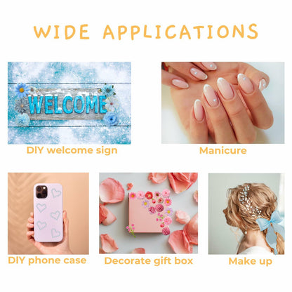 Graduation Cap Decorations 2025 Grad Kit Flowers Butterfly Pearls DIY Set