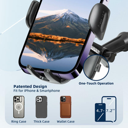 [Like New] IF FEEL Car Phone Holder Large Suction Cup for 4-7.2 inch Smartphones