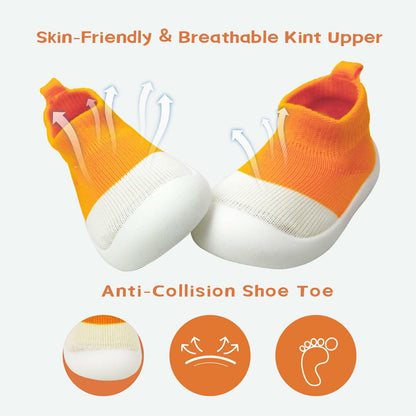BaErSan Baby Mesh Breathable First Walking Shoes Blue Size 25-30 Months