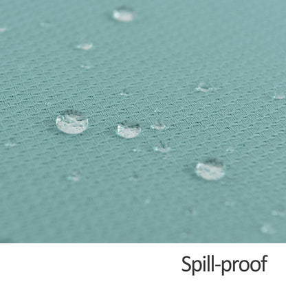 maxmill Jacquard Waterproof Spillproof Tablecloth 60x60 Turquoise