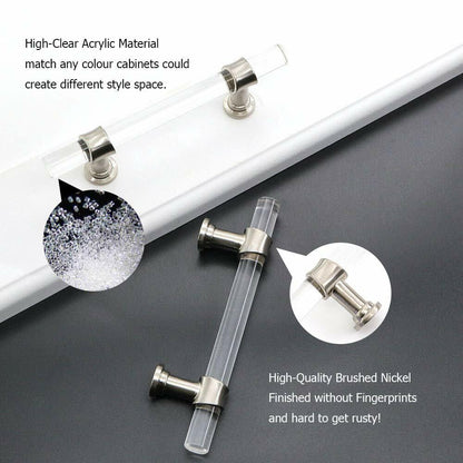 homdiy 10 Pack 5 Inch Cabinet Pulls Brushed Brass Gold Kitchen Handles