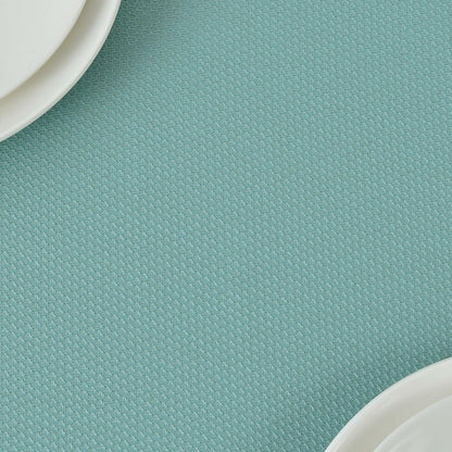 maxmill Jacquard Waterproof Spillproof Tablecloth 60x60 Turquoise