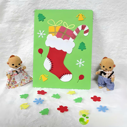 Calefow Felt Fabric Sheets Craft Kit 60PCS 6x8in Multicolor Sewing Modern