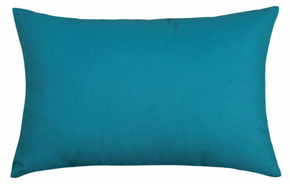 TangDepot Cotton Solid Throw Pillow Cover Coffee 12x18 1 Count