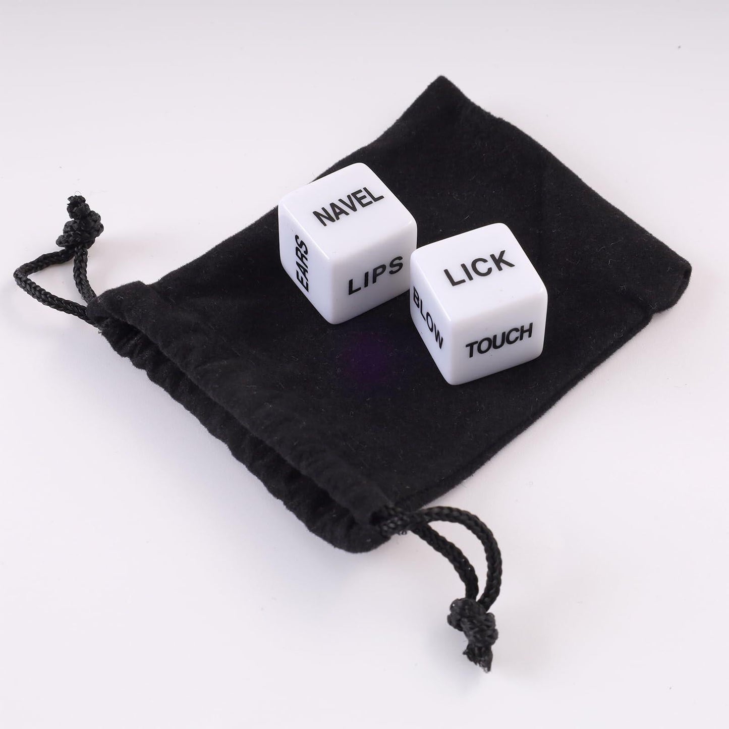 Romantic Naughty Dice Set Couples Game 36 Ways to Play White Anniversary Gift