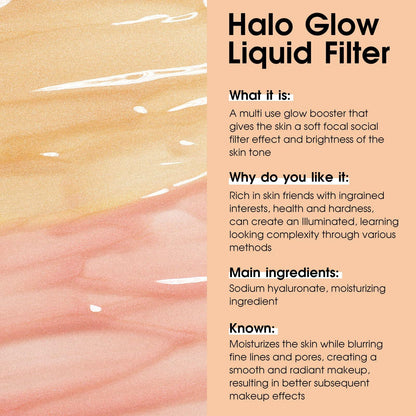 UCANBE Halo Glow Liquid Filter Face Complexion Booster 0.91oz Medium Tan