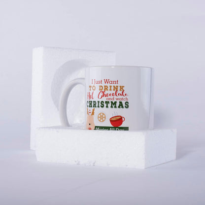 [Like New] Tiberias Christmas Coffee Mug Ceramic Tea 11 Oz Holiday Gift Box