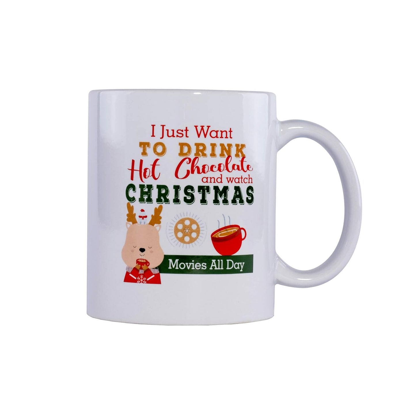 [Like New] Tiberias Christmas Coffee Mug Ceramic Tea 11 Oz Holiday Gift Box