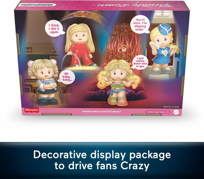 Little People Collector Britney Spears Special Edition Set 4 Figures Display Box