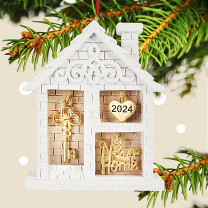 New Home Christmas Ornament 2024 Housewarming Gift Tree Decor
