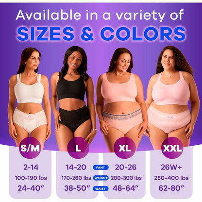 Always Discreet Max Small Underwear 19 Count Size S